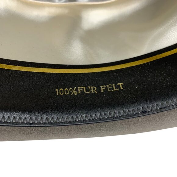 Vintage SELENTINO Derby Hat Fur Felt World Class Quality 2003 - Picture 11 of 13